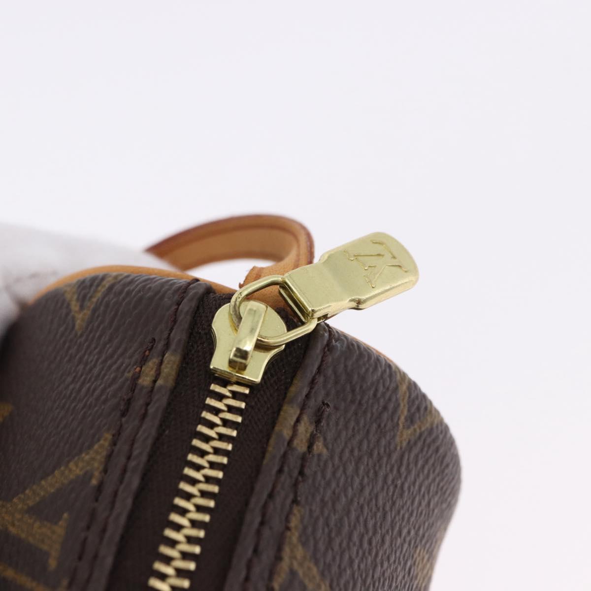 LOUIS VUITTON Monogram Papillon Pouch LV Auth 192087V