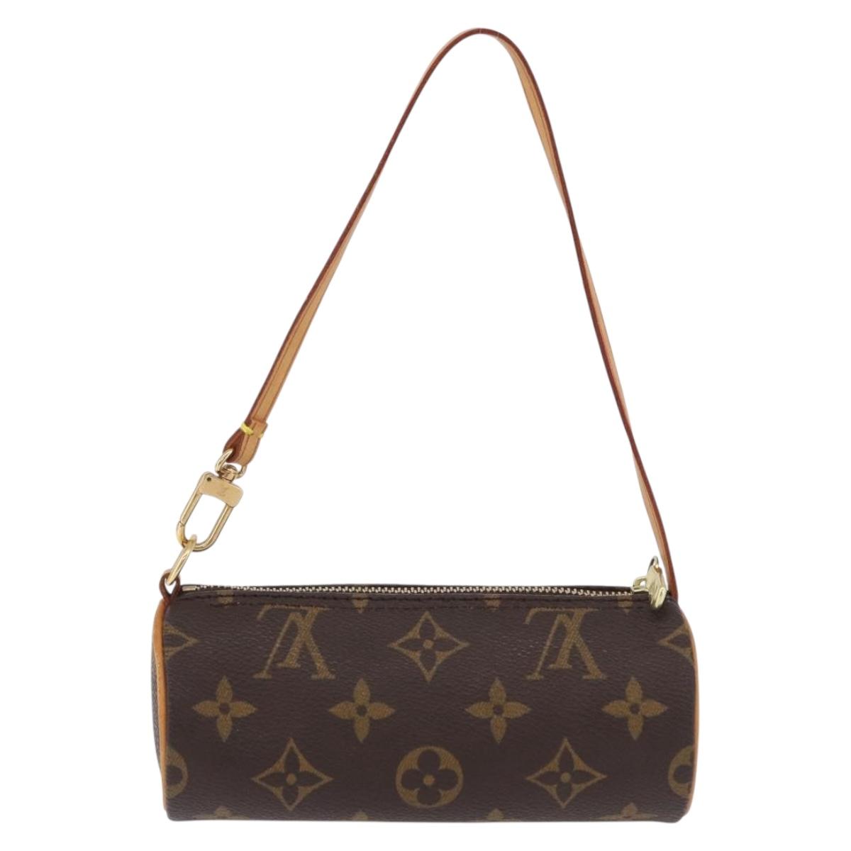 LOUIS VUITTON Monogram Papillon Pouch LV Auth 192087V