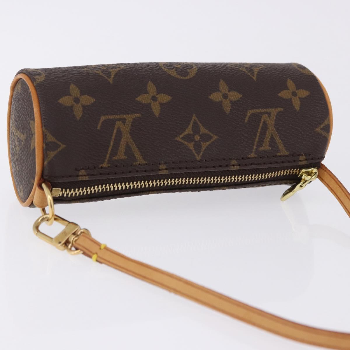 LOUIS VUITTON Monogram Papillon Pouch LV Auth 192087V