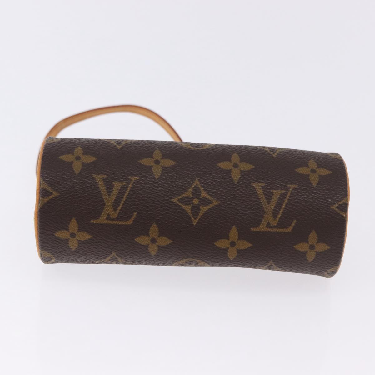 LOUIS VUITTON Monogram Papillon Pouch LV Auth 192087V