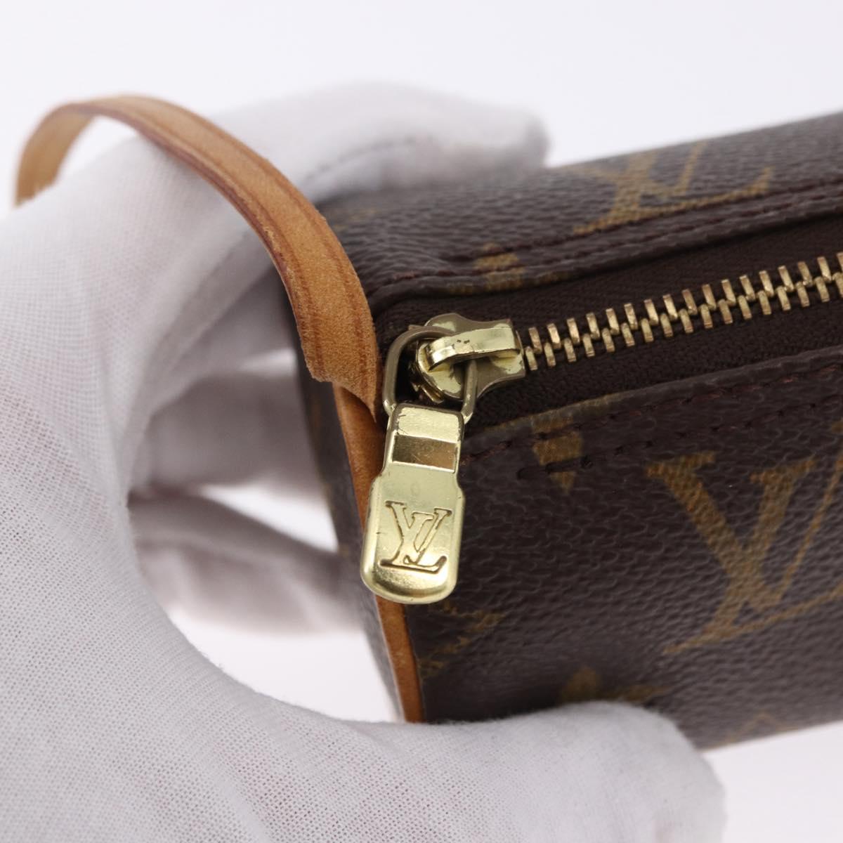 LOUIS VUITTON Monogram Papillon Pouch LV Auth 192088