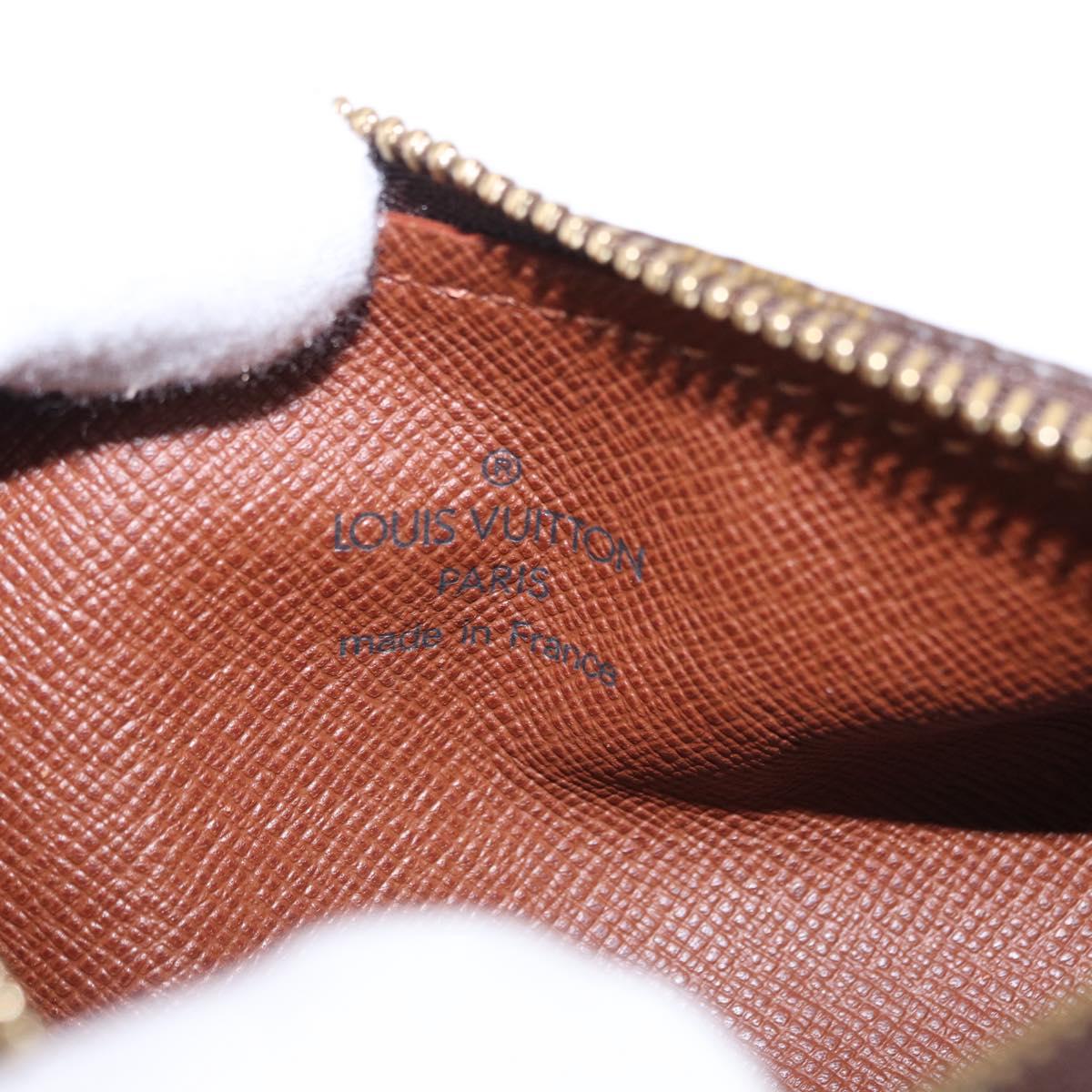 LOUIS VUITTON Monogram Papillon Pouch LV Auth 192088