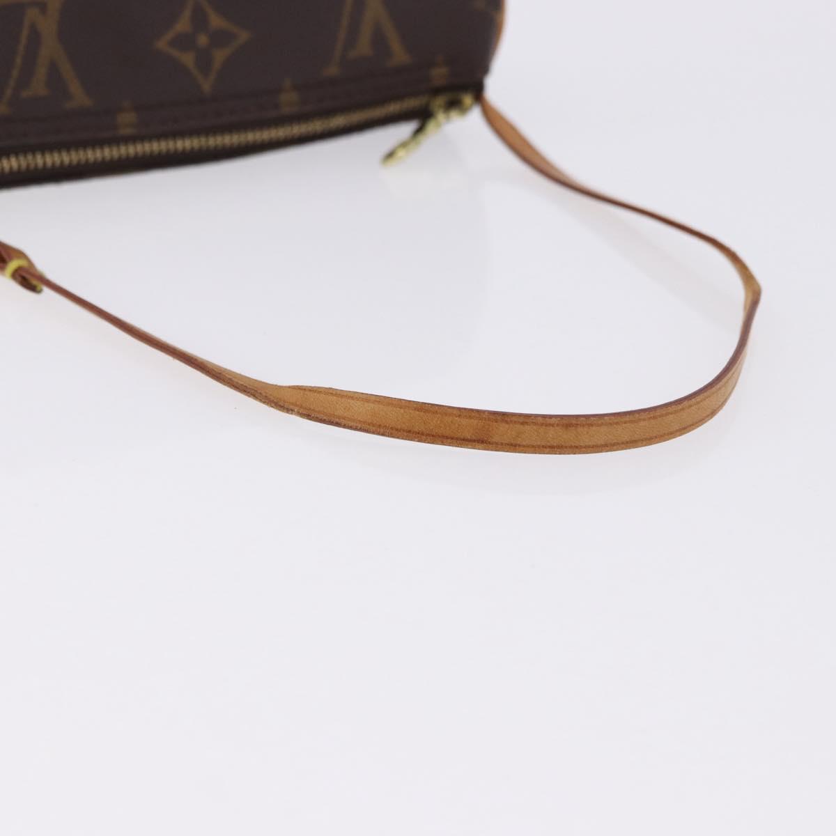 LOUIS VUITTON Monogram Papillon Pouch LV Auth 192088