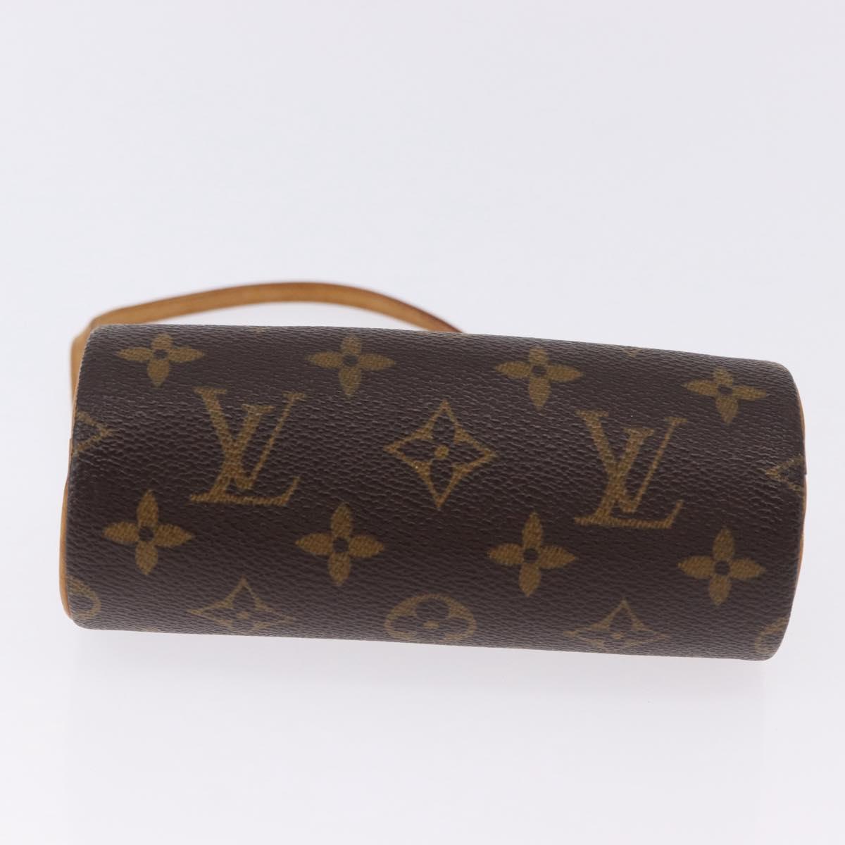 LOUIS VUITTON Monogram Papillon Pouch LV Auth 192088