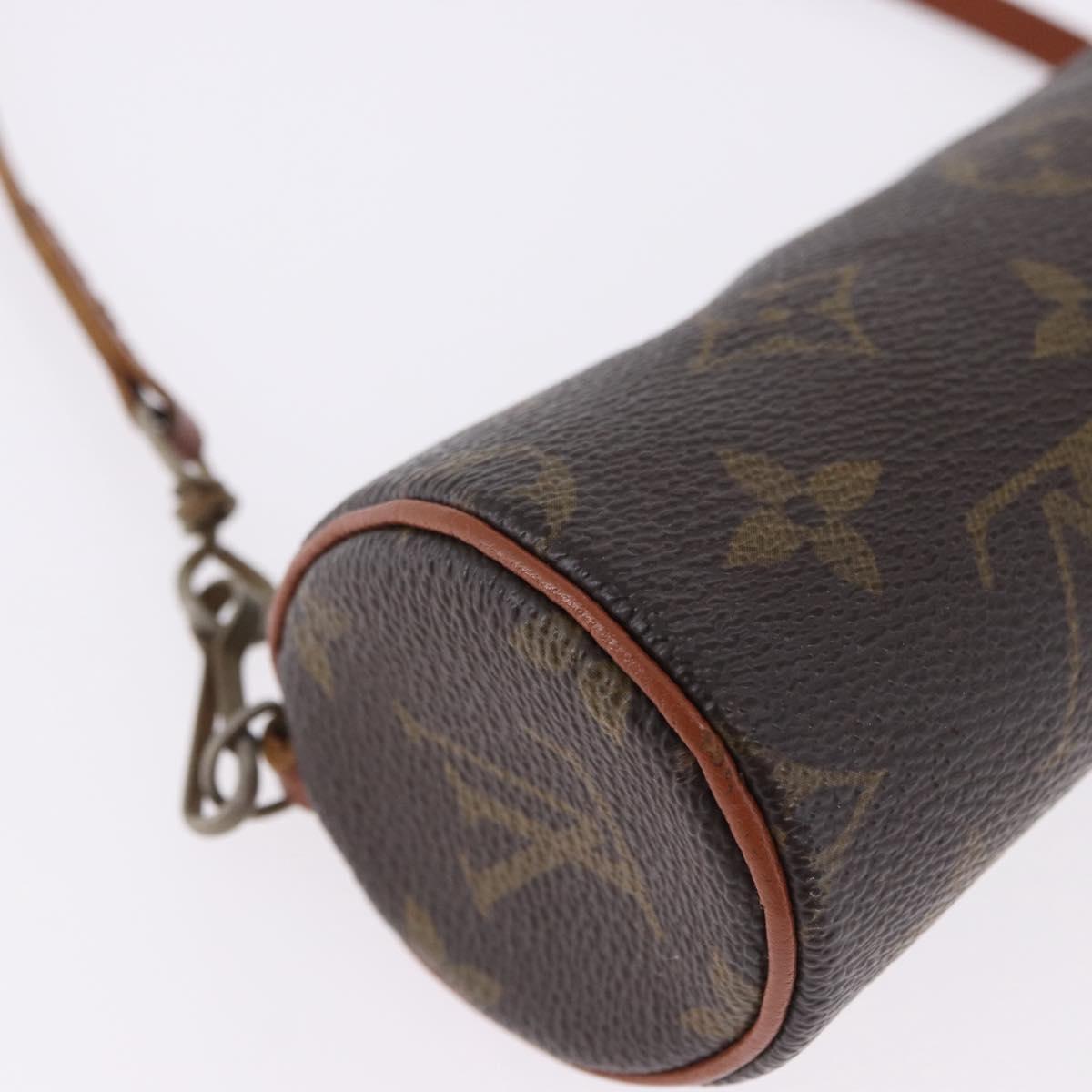 LOUIS VUITTON Monogram Papillon Pouch LV Auth 192089
