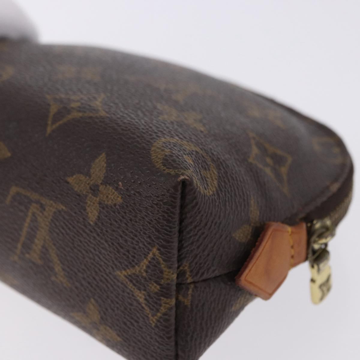 LOUIS VUITTON Monogram Pochette Cosmetic PM Pouch M43998 LV Auth 192090