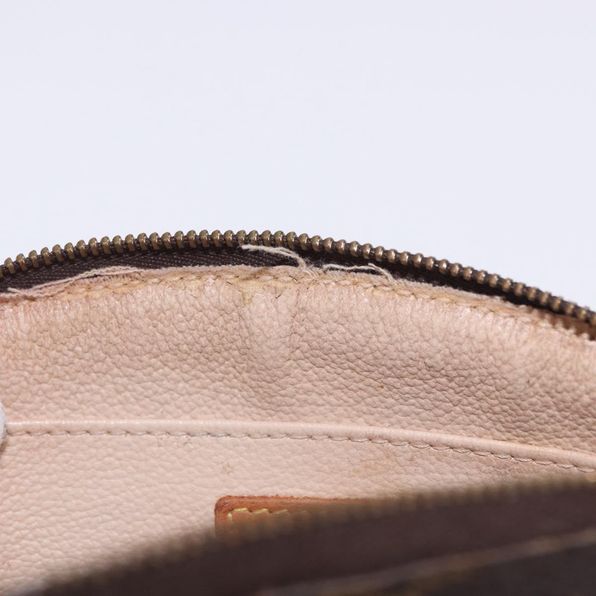 LOUIS VUITTON Monogram Pochette Cosmetic PM Pouch M43998 LV Auth 192090