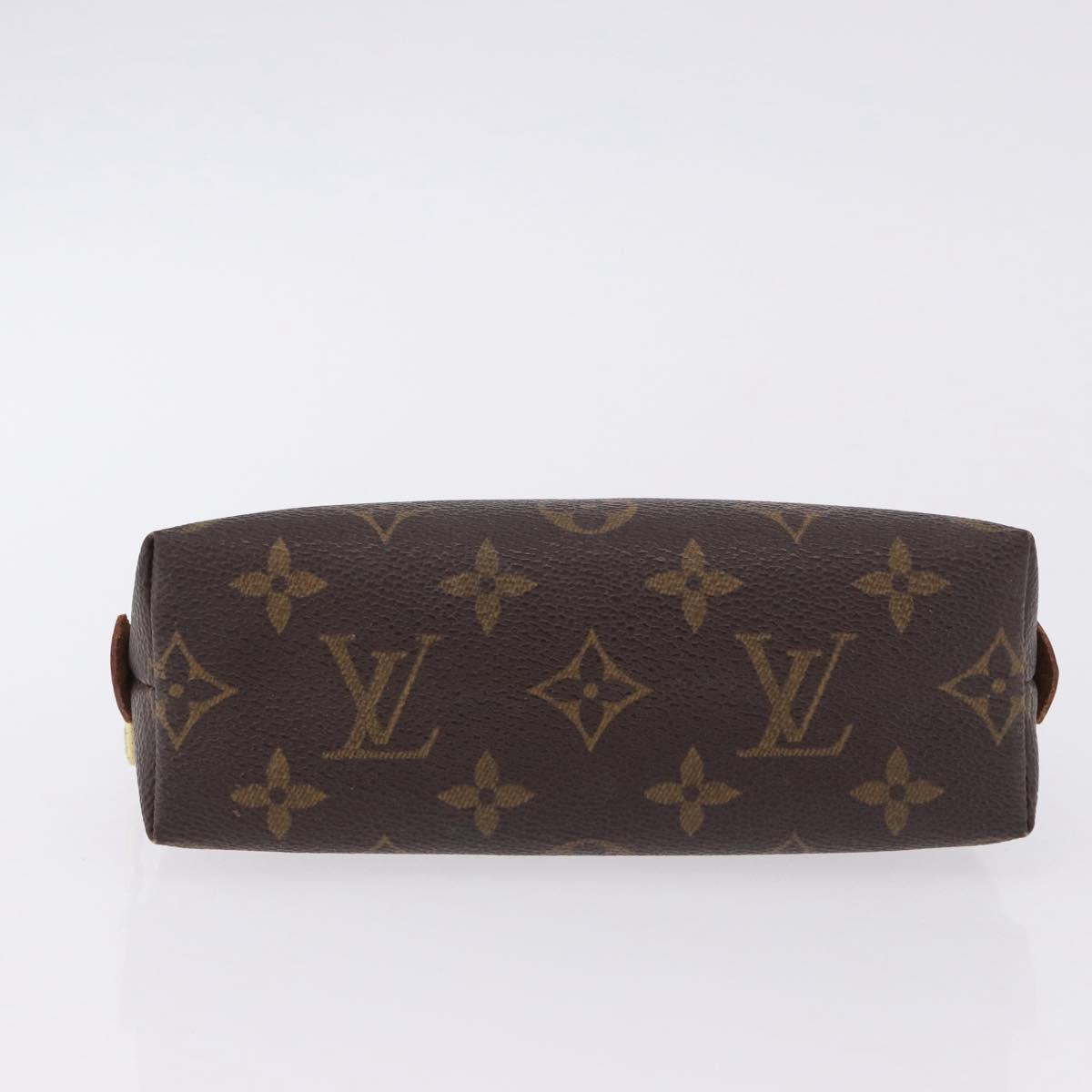 LOUIS VUITTON Monogram Pochette Cosmetic PM Pouch M43998 LV Auth 192090