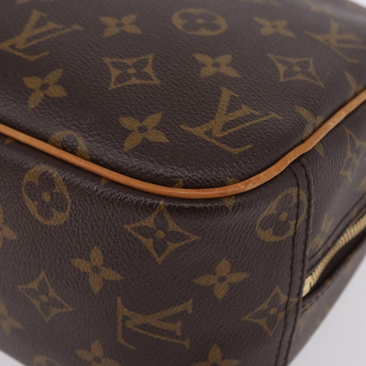 LOUIS VUITTON Monogram Trouville Hand Bag M42228 LV Auth 192093A