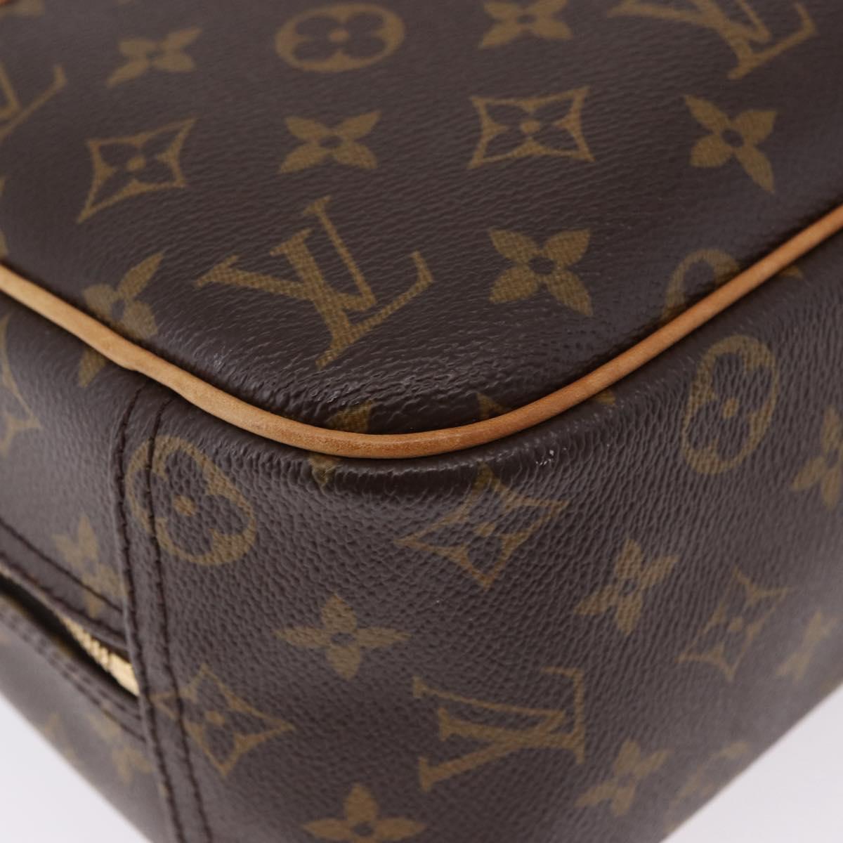 LOUIS VUITTON Monogram Trouville Hand Bag M42228 LV Auth 192093A