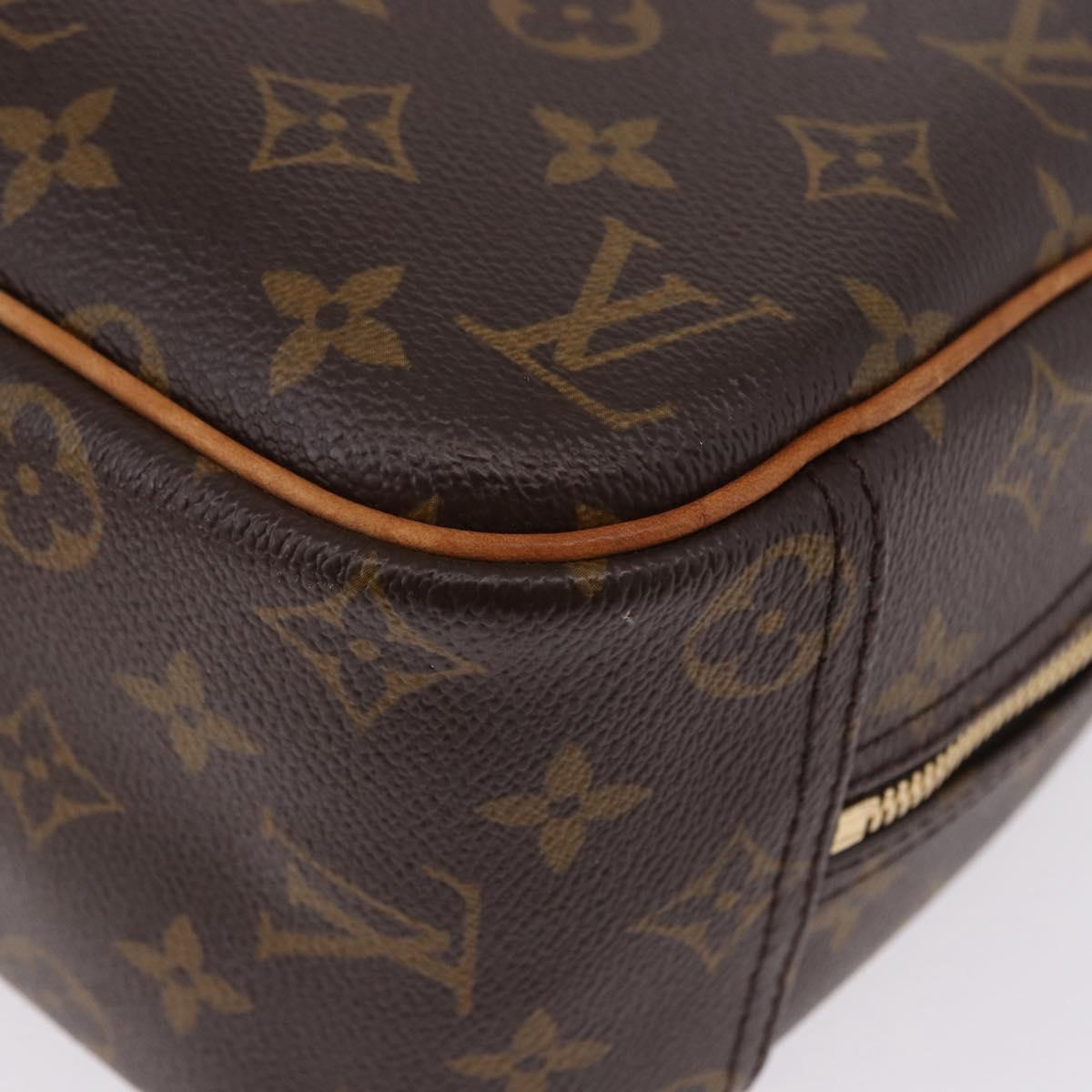 LOUIS VUITTON Monogram Trouville Hand Bag M42228 LV Auth 192093A