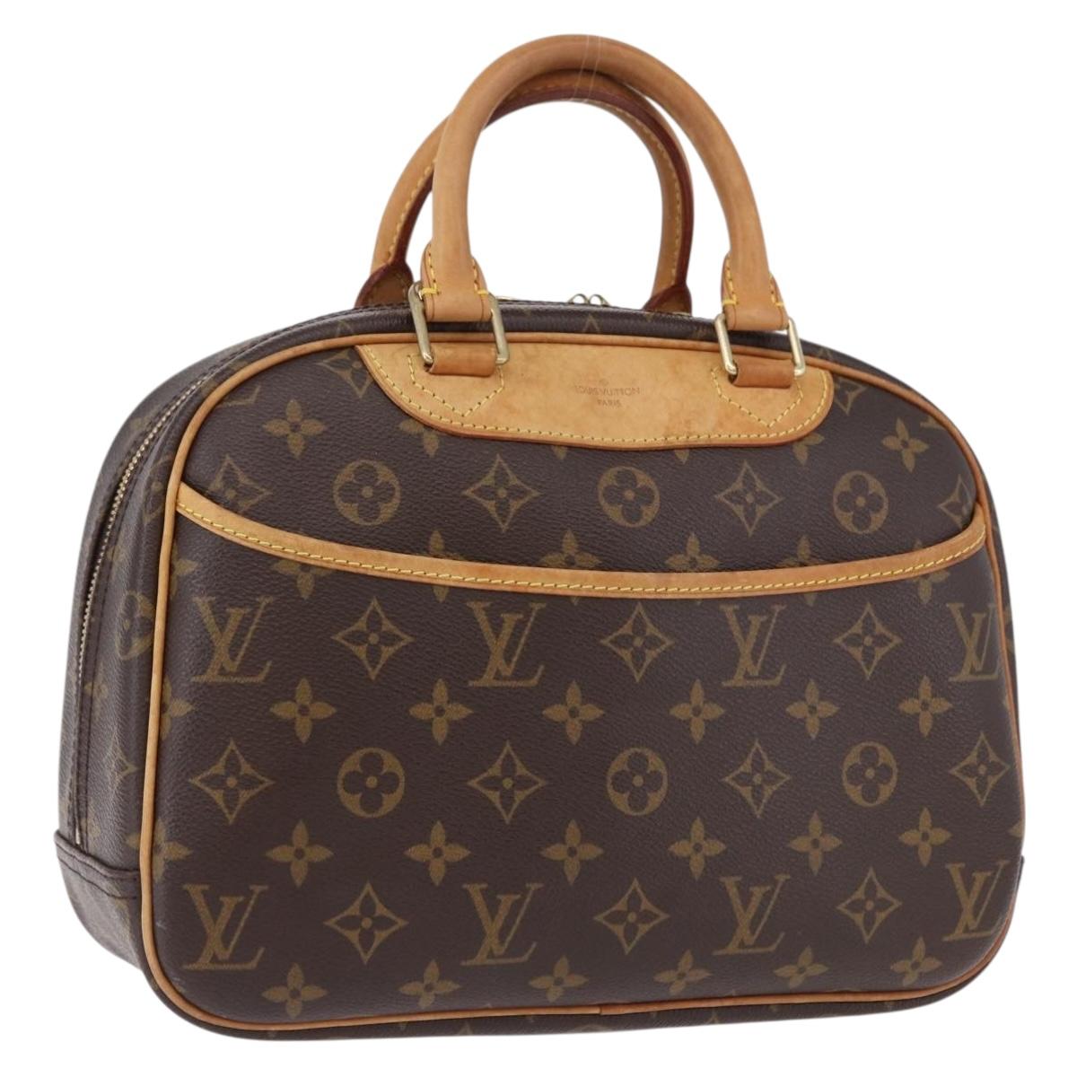 LOUIS VUITTON Monogram Trouville Hand Bag M42228 LV Auth 192093A