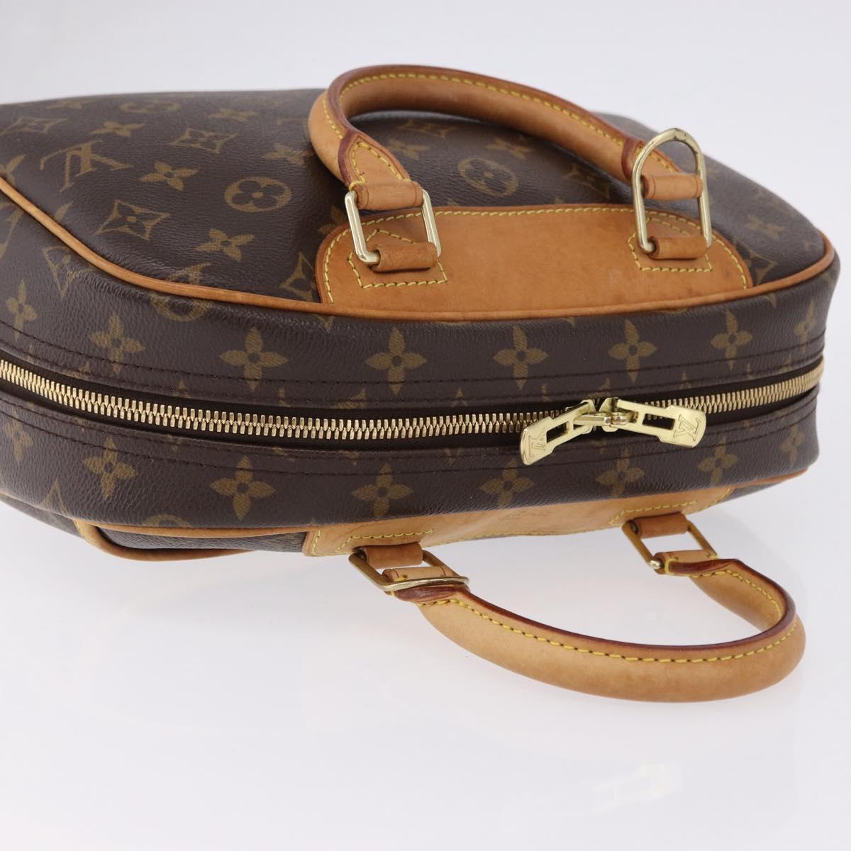 LOUIS VUITTON Monogram Trouville Hand Bag M42228 LV Auth 192093A