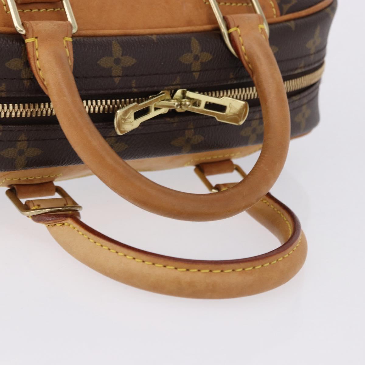 LOUIS VUITTON Monogram Trouville Hand Bag M42228 LV Auth 192093A