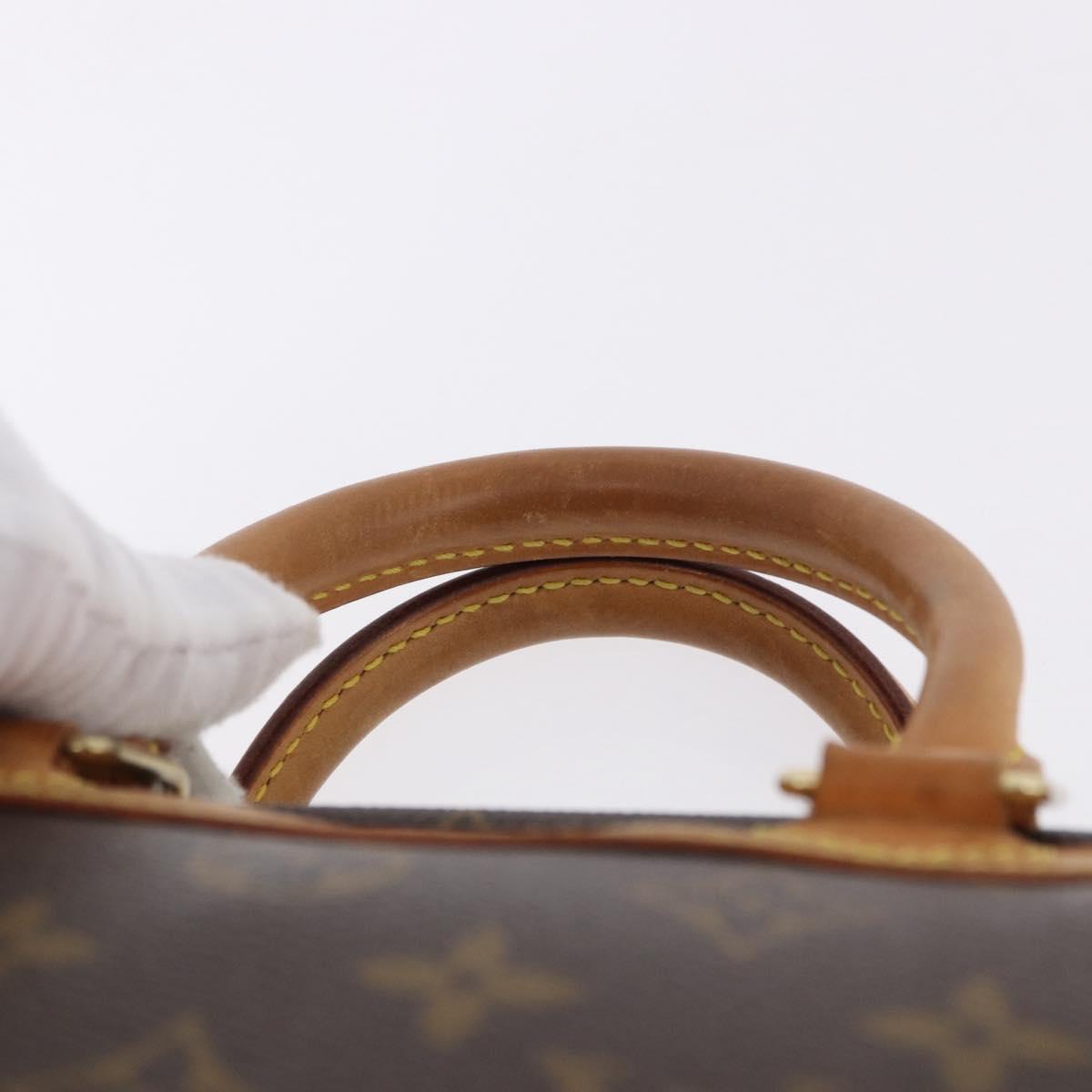 LOUIS VUITTON Monogram Trouville Hand Bag M42228 LV Auth 192093A