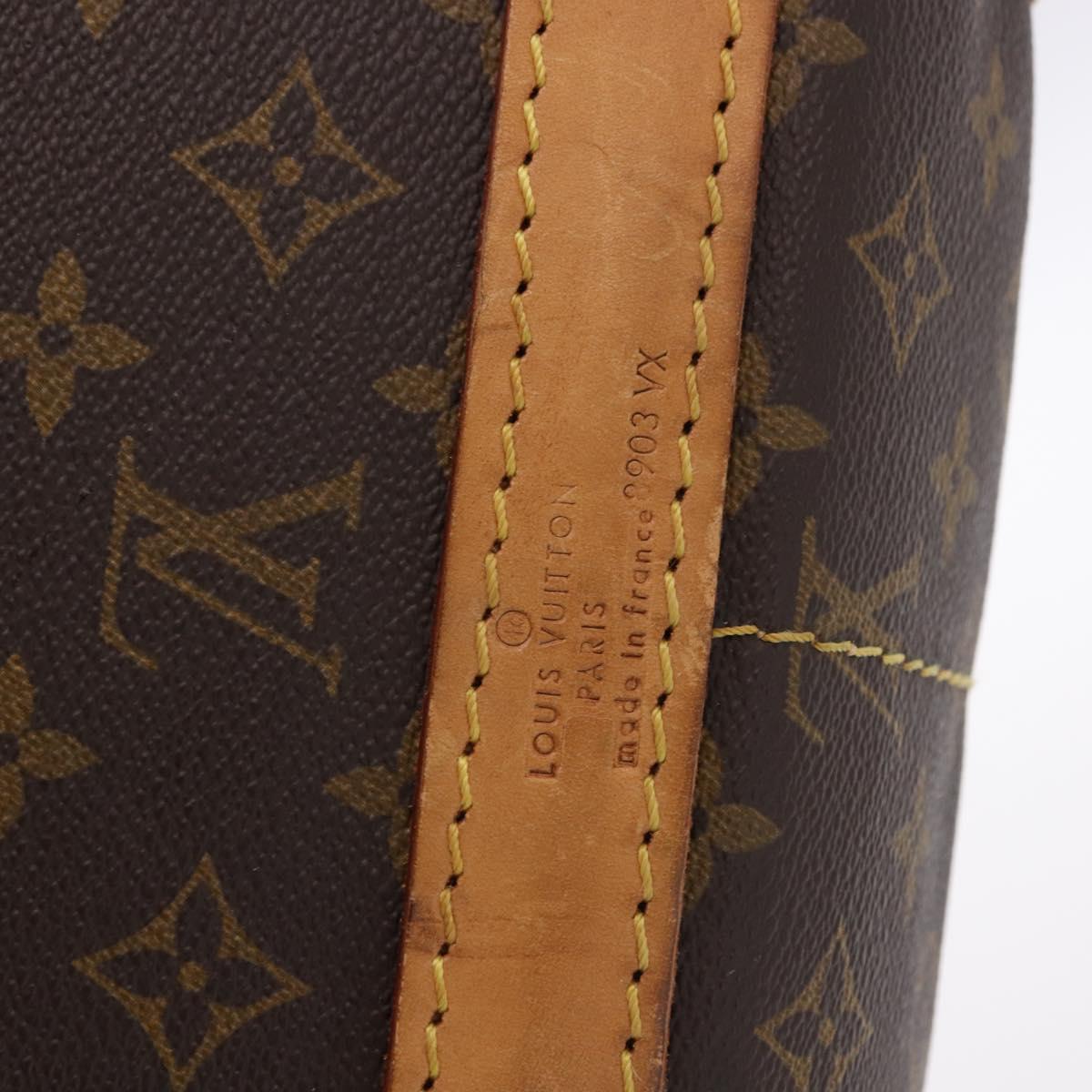LOUIS VUITTON Monogram Sac Chasseur 40 Pet Carry M41924 LV Auth 192094
