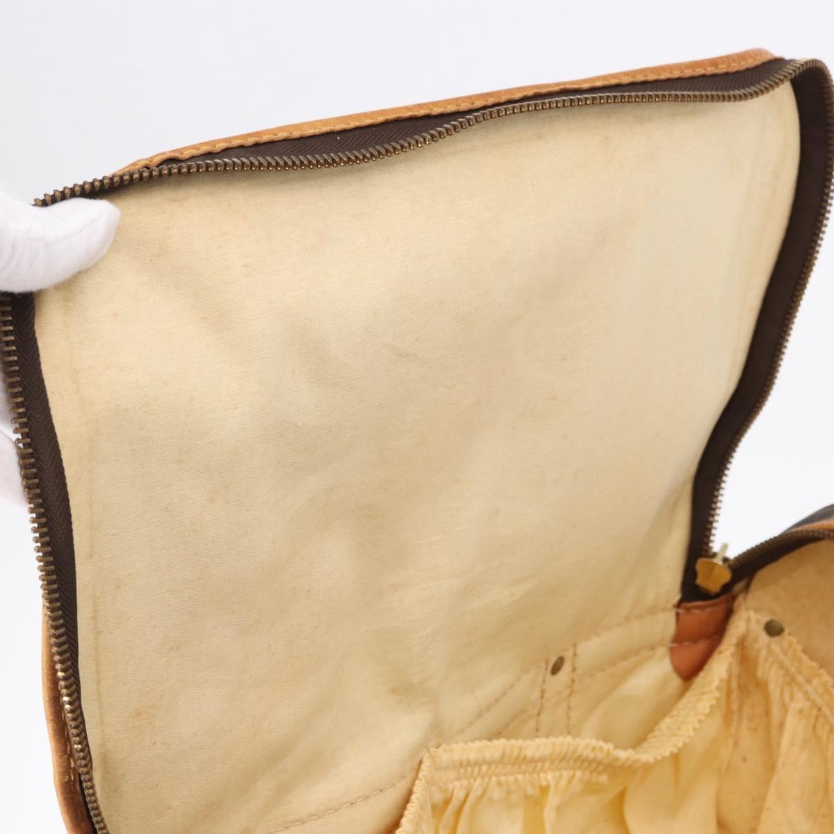 LOUIS VUITTON Monogram Sac Chasseur 40 Pet Carry M41924 LV Auth 192094