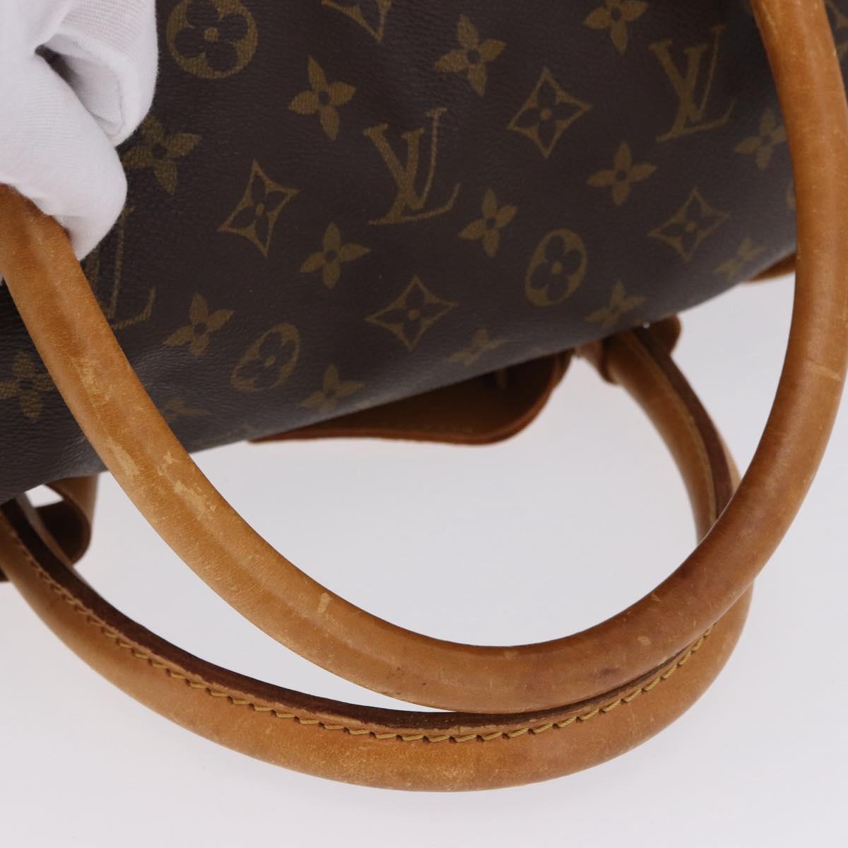 LOUIS VUITTON Monogram Sac Chasseur 40 Pet Carry M41924 LV Auth 192094