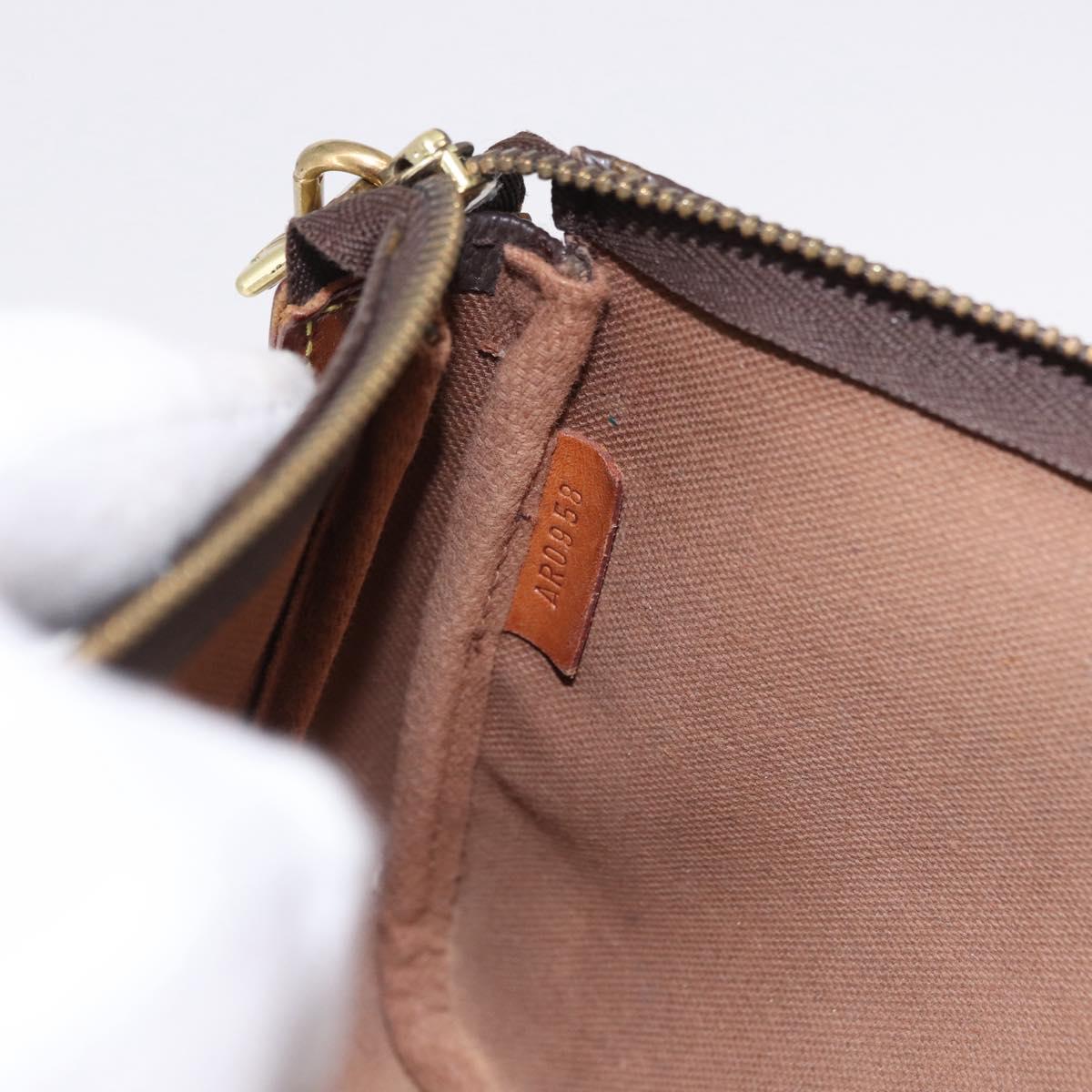 LOUIS VUITTON Monogram Pochette Accessoires Pouch M51980 LV Auth 192095