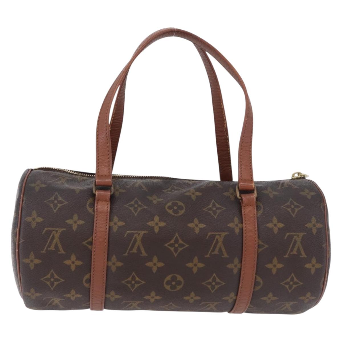 LOUIS VUITTON Monogram Papillon 30 Hand Bag M51365 LV Auth 192096