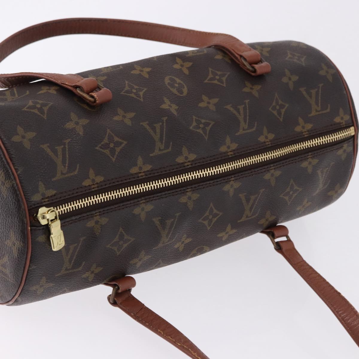 LOUIS VUITTON Monogram Papillon 30 Hand Bag M51365 LV Auth 192096
