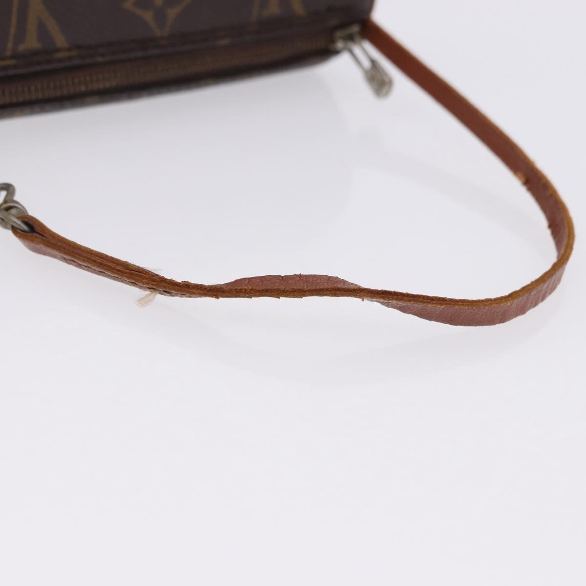 LOUIS VUITTON Monogram Papillon Pouch LV Auth 192097