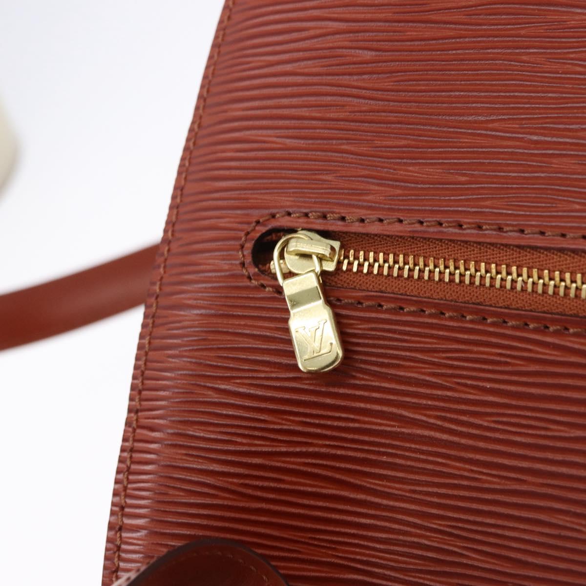 LOUIS VUITTON Epi Mabillon Backpack Brown M52233 LV Auth 192098A