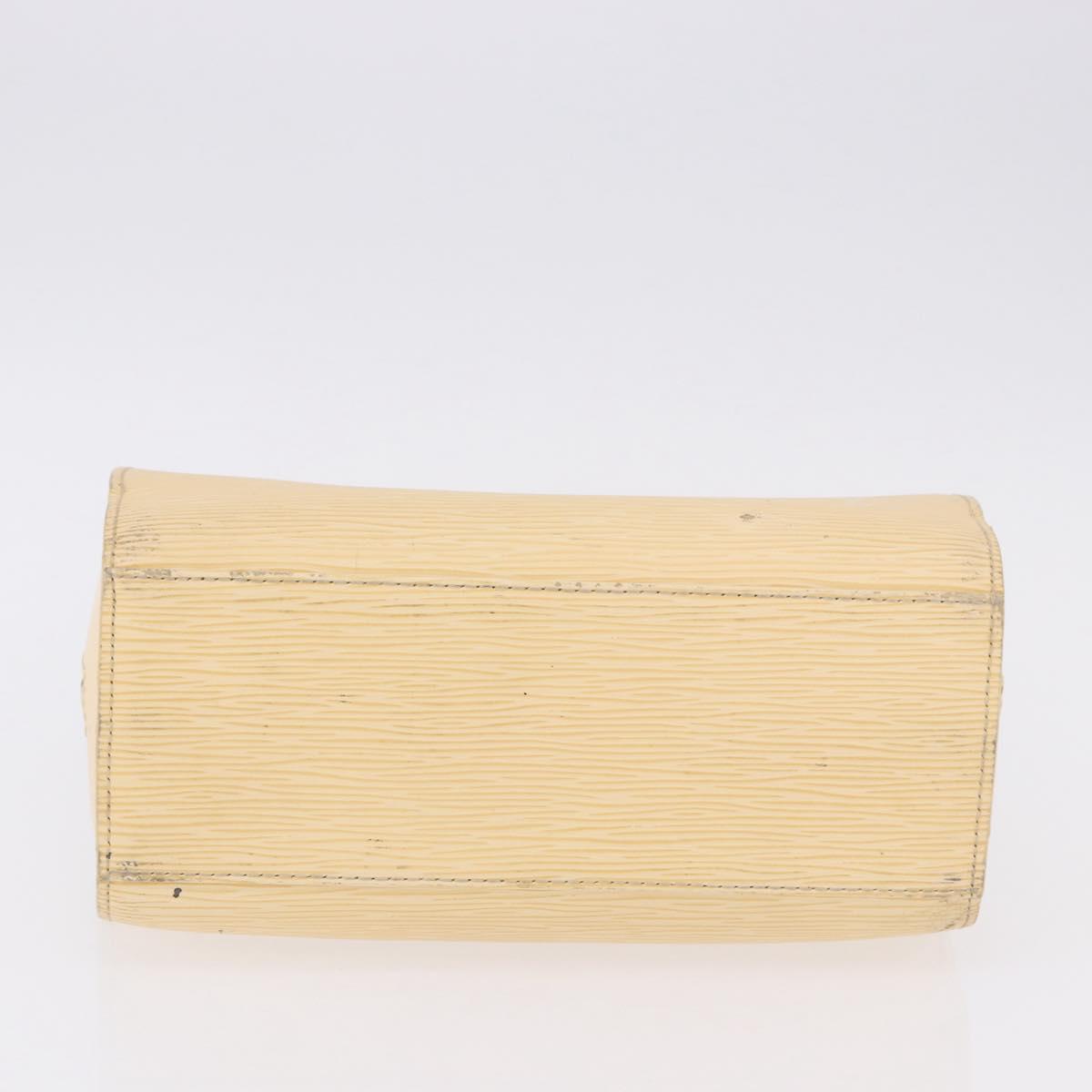 LOUIS VUITTON Epi Pont Neuf Hand Bag Vanilla Cream M5205A LV Auth 192099