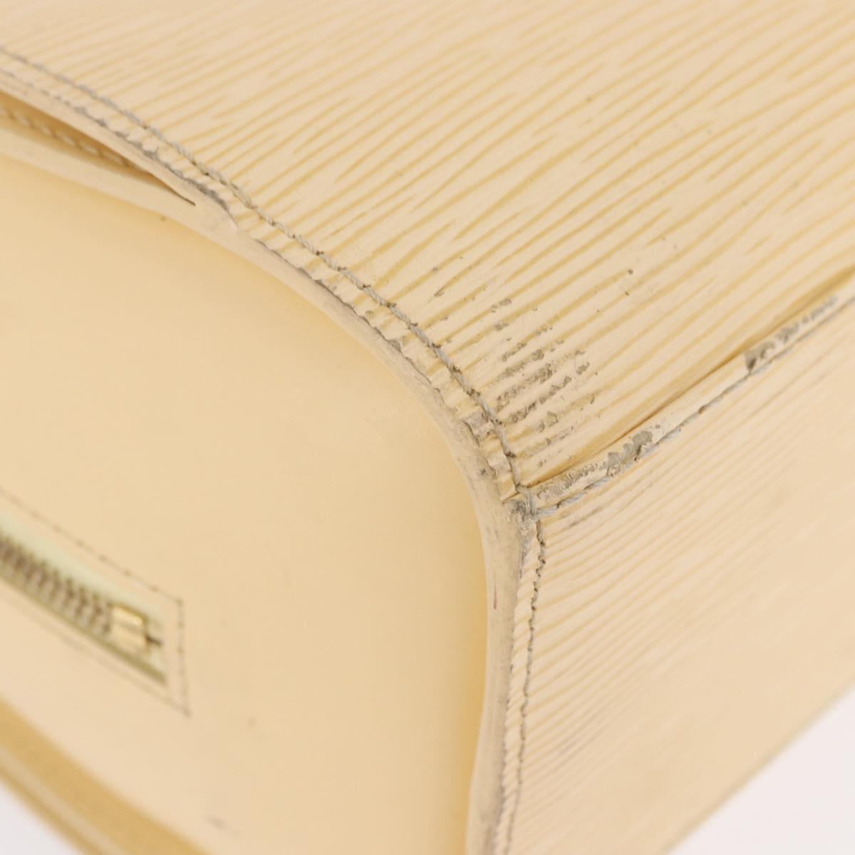 LOUIS VUITTON Epi Pont Neuf Hand Bag Vanilla Cream M5205A LV Auth 192099