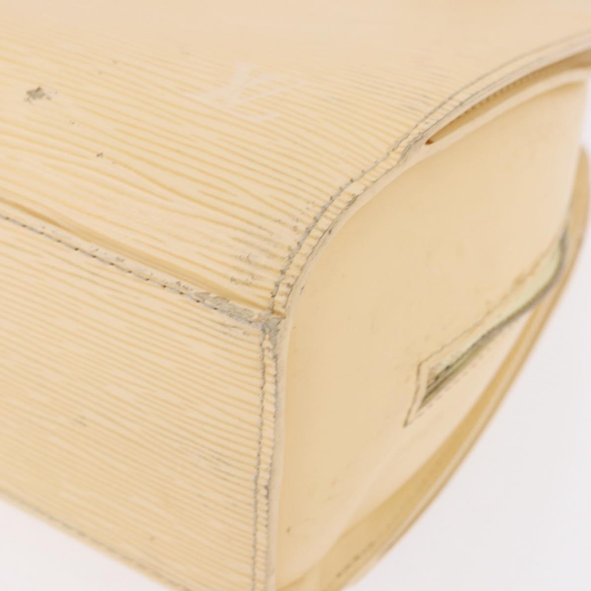 LOUIS VUITTON Epi Pont Neuf Hand Bag Vanilla Cream M5205A LV Auth 192099