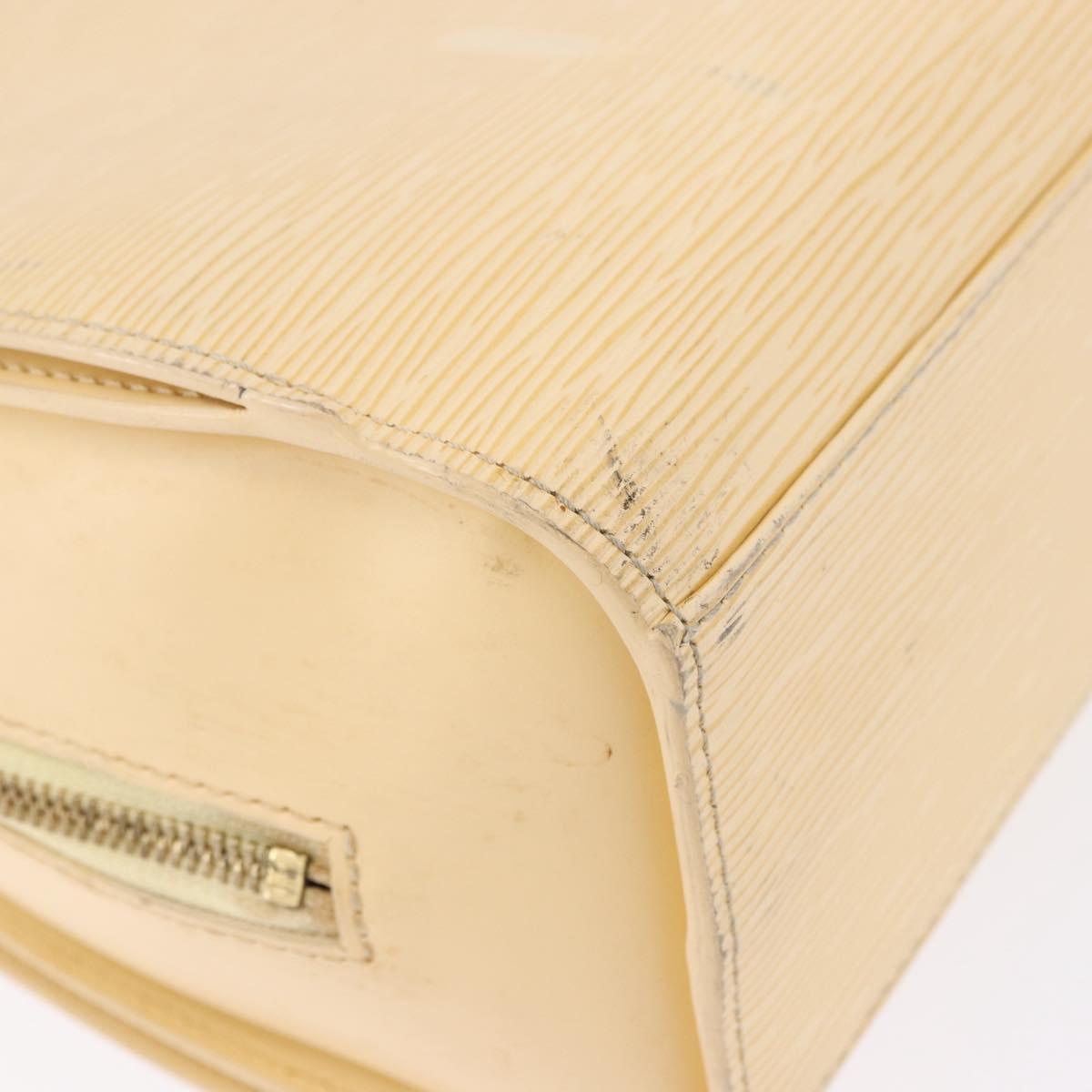 LOUIS VUITTON Epi Pont Neuf Hand Bag Vanilla Cream M5205A LV Auth 192099