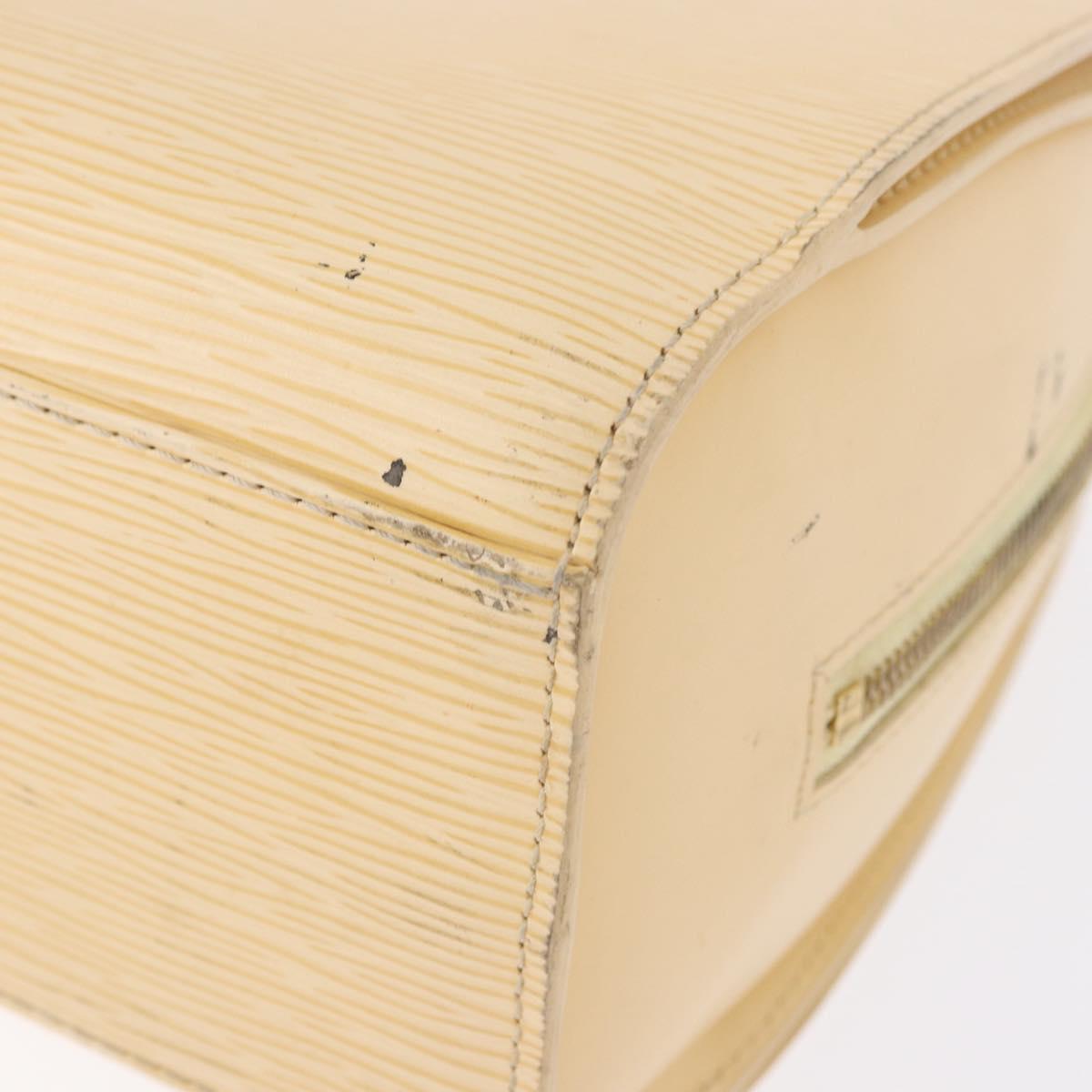 LOUIS VUITTON Epi Pont Neuf Hand Bag Vanilla Cream M5205A LV Auth 192099