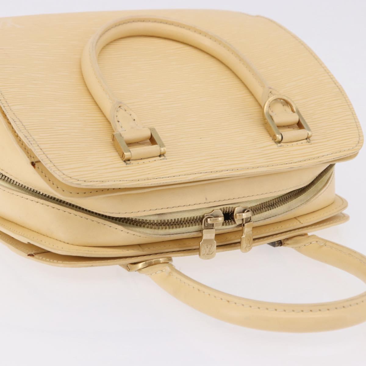 LOUIS VUITTON Epi Pont Neuf Hand Bag Vanilla Cream M5205A LV Auth 192099