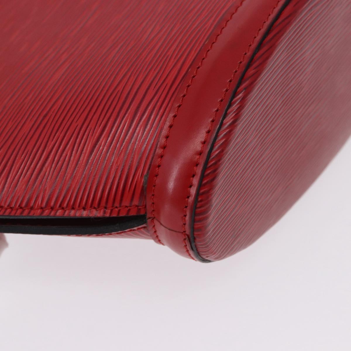 LOUIS VUITTON Epi Saint Jacques Shoulder Bag Red M52277 LV Auth 192103