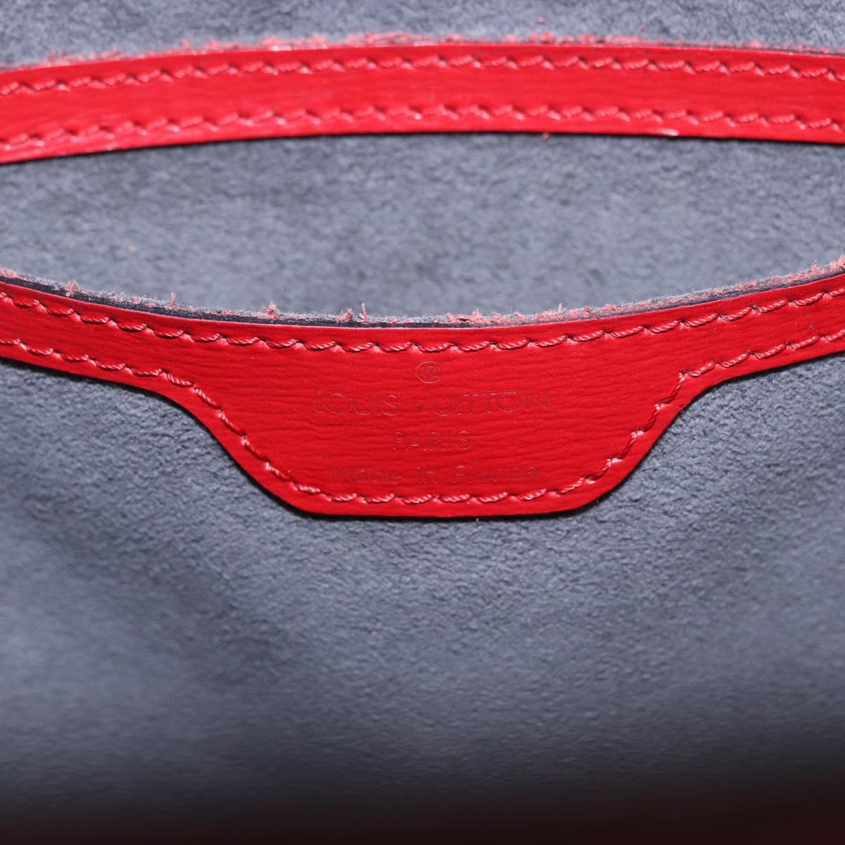 LOUIS VUITTON Epi Saint Jacques Shoulder Bag Red M52277 LV Auth 192103