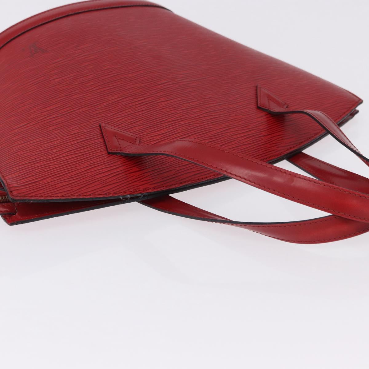 LOUIS VUITTON Epi Saint Jacques Shoulder Bag Red M52277 LV Auth 192103