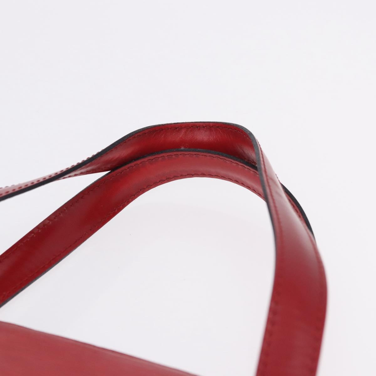 LOUIS VUITTON Epi Saint Jacques Shoulder Bag Red M52277 LV Auth 192103
