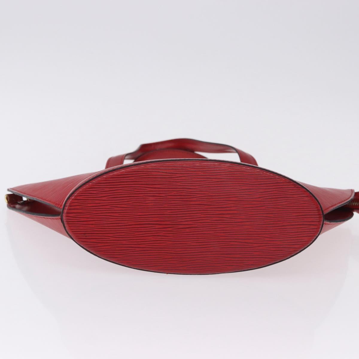 LOUIS VUITTON Epi Saint Jacques Shoulder Bag Red M52277 LV Auth 192103