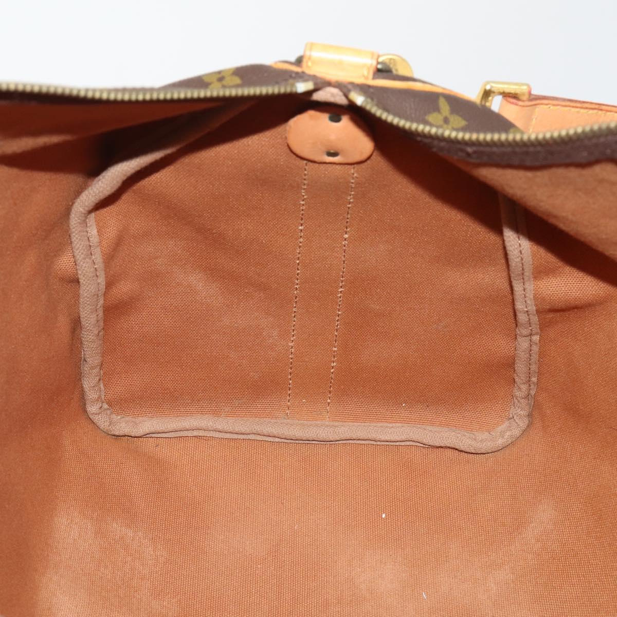 LOUIS VUITTON Monogram Keepall Bandouliere 45 Boston Bag M41418 LV Auth 192105