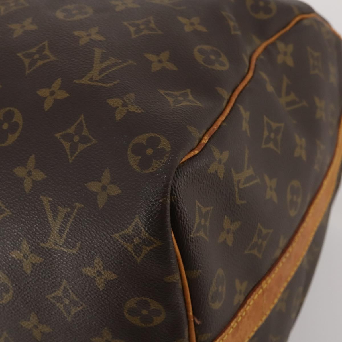 LOUIS VUITTON Monogram Keepall Bandouliere 50 Boston Bag M41416 LV Auth 192106