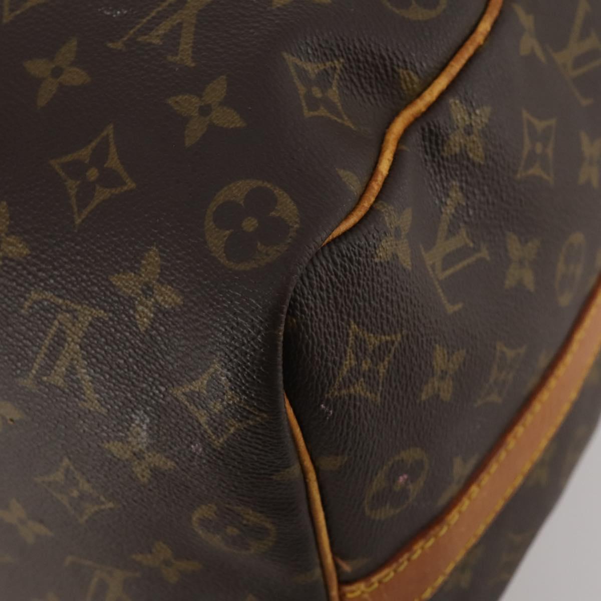 LOUIS VUITTON Monogram Keepall Bandouliere 50 Boston Bag M41416 LV Auth 192106