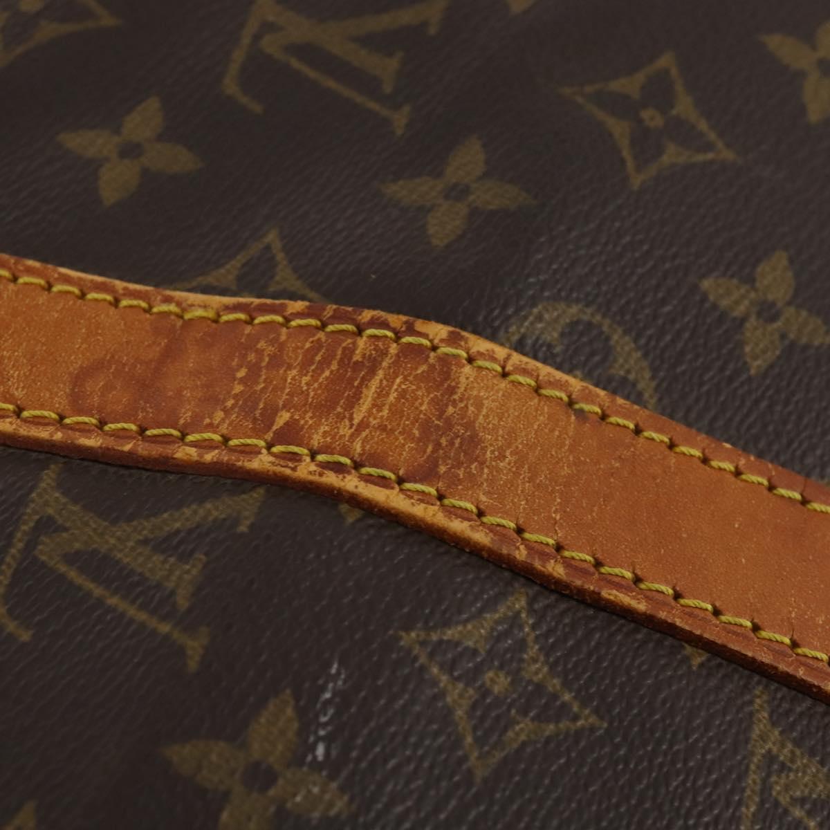 LOUIS VUITTON Monogram Keepall Bandouliere 50 Boston Bag M41416 LV Auth 192106