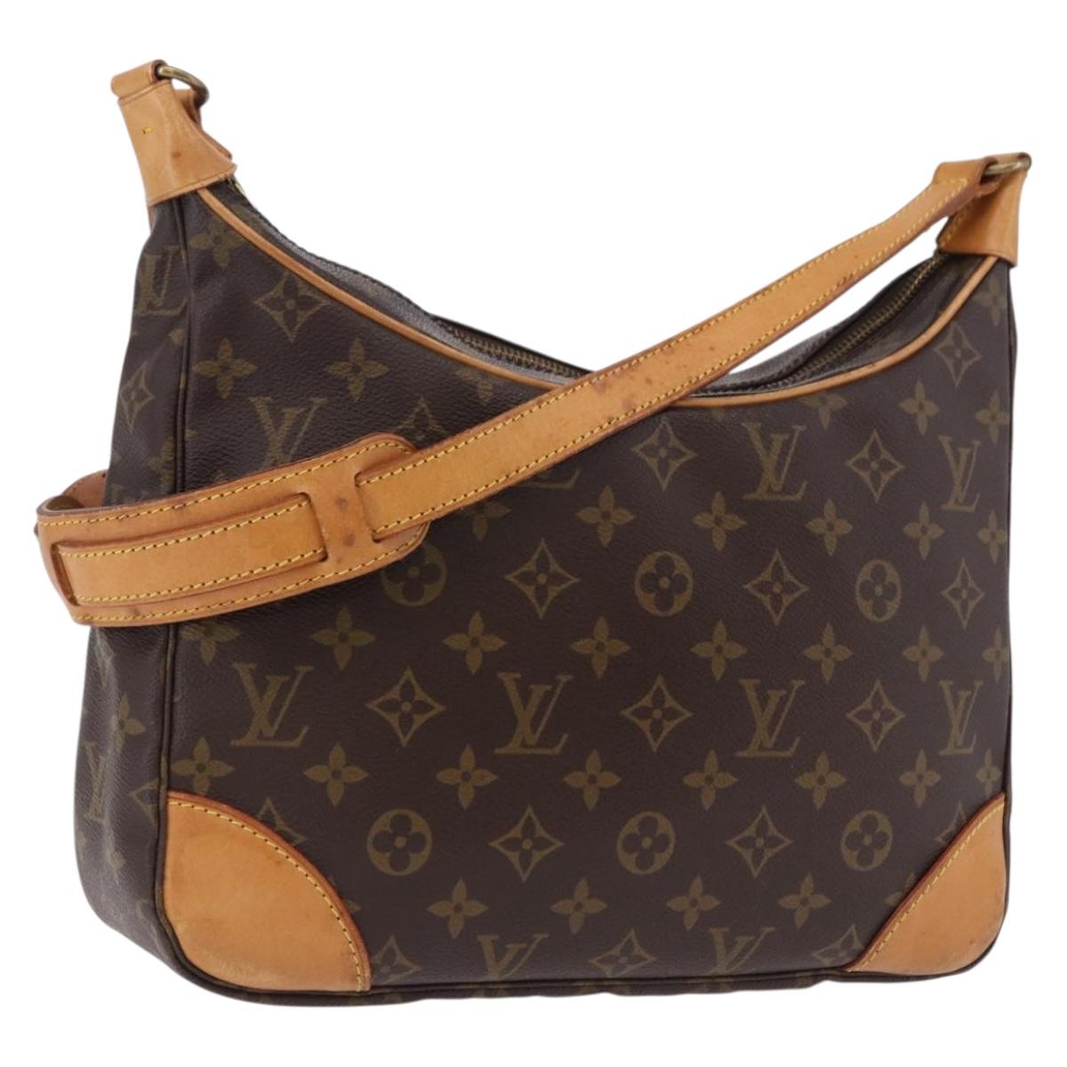 LOUIS VUITTON Monogram Boulogne 30 Shoulder Bag M51265 LV Auth 192110