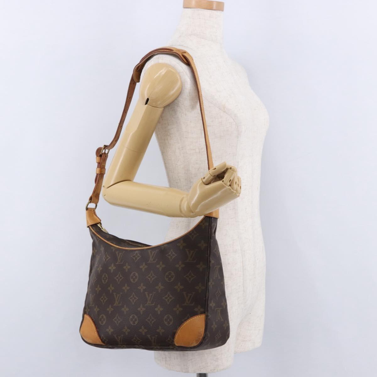 LOUIS VUITTON Monogram Boulogne 30 Shoulder Bag M51265 LV Auth 192110