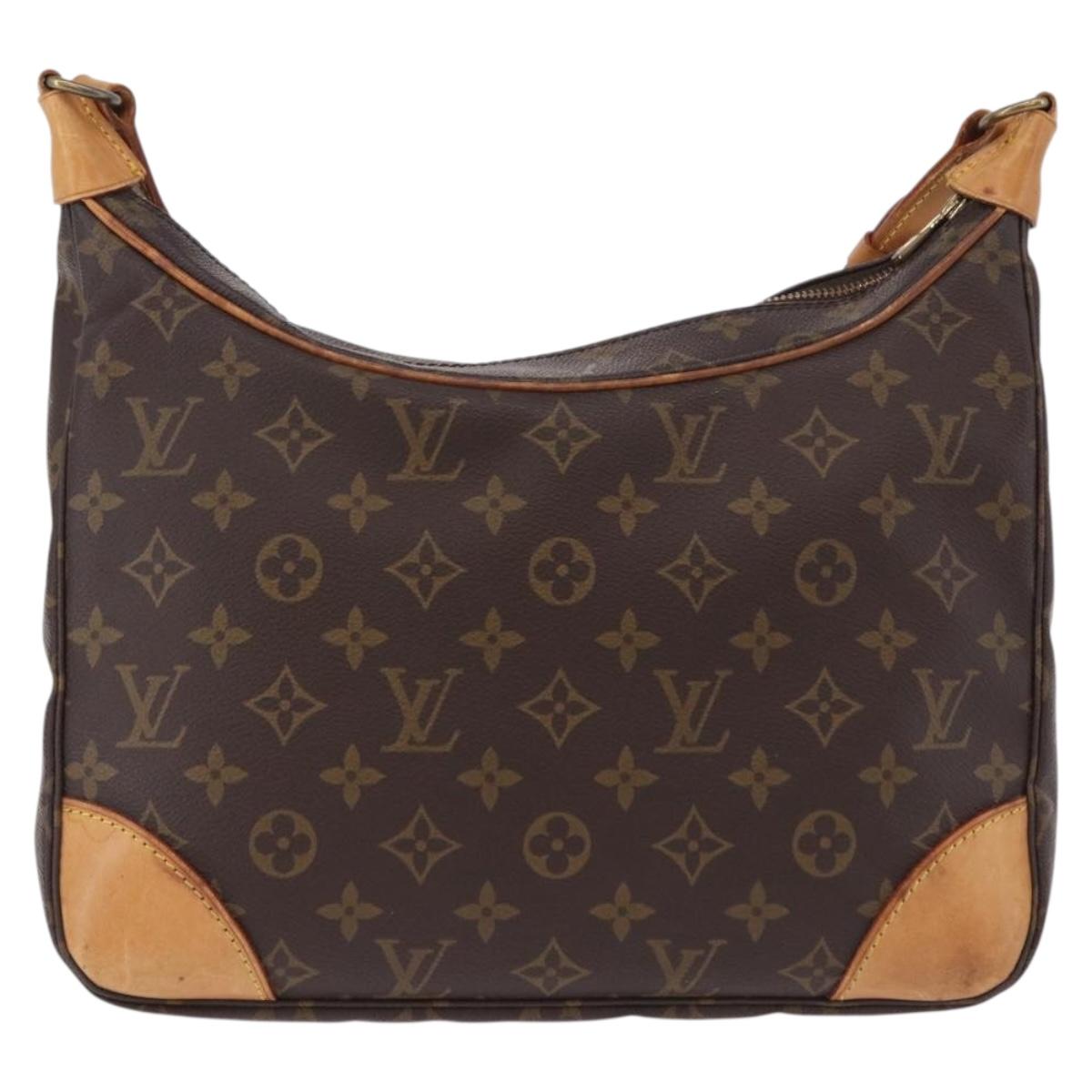 LOUIS VUITTON Monogram Boulogne 30 Shoulder Bag M51265 LV Auth 192110