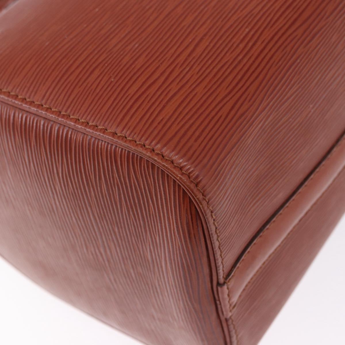 LOUIS VUITTON Epi Speedy 25 Hand Bag Brown M43013 LV Auth 192111A