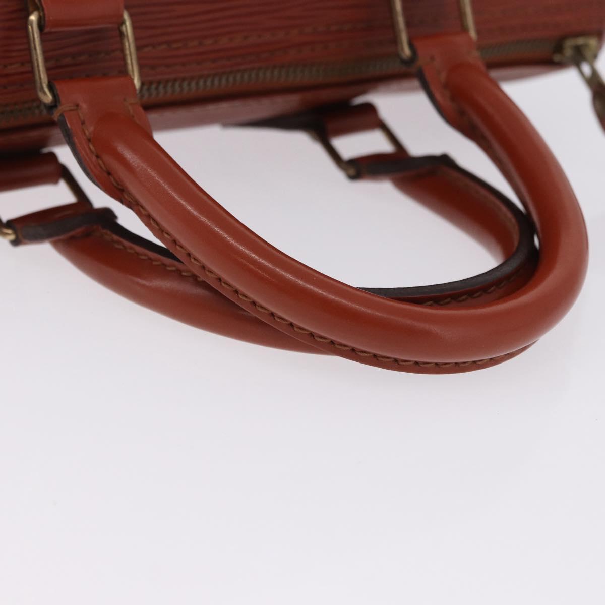 LOUIS VUITTON Epi Speedy 25 Hand Bag Brown M43013 LV Auth 192111A