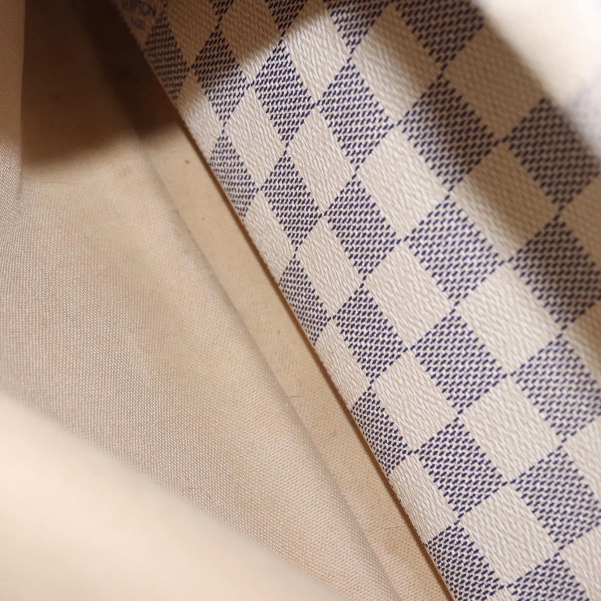 LOUIS VUITTON Damier Azur Naviglio Shoulder Bag N51189 LV Auth 192113