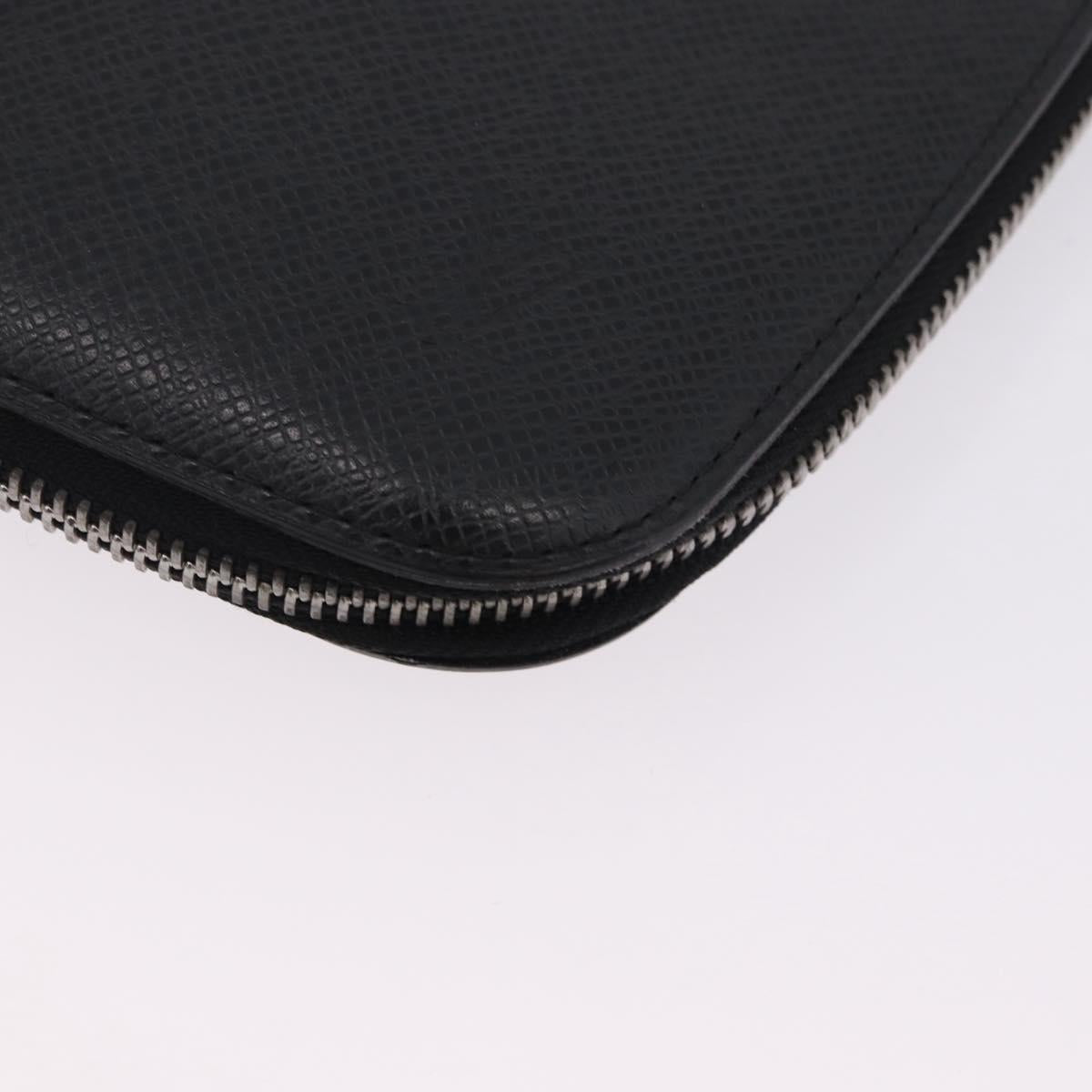 LOUIS VUITTON Taiga Organizer Atoll Travel Case Ardoise M30652 LV Auth 192114A
