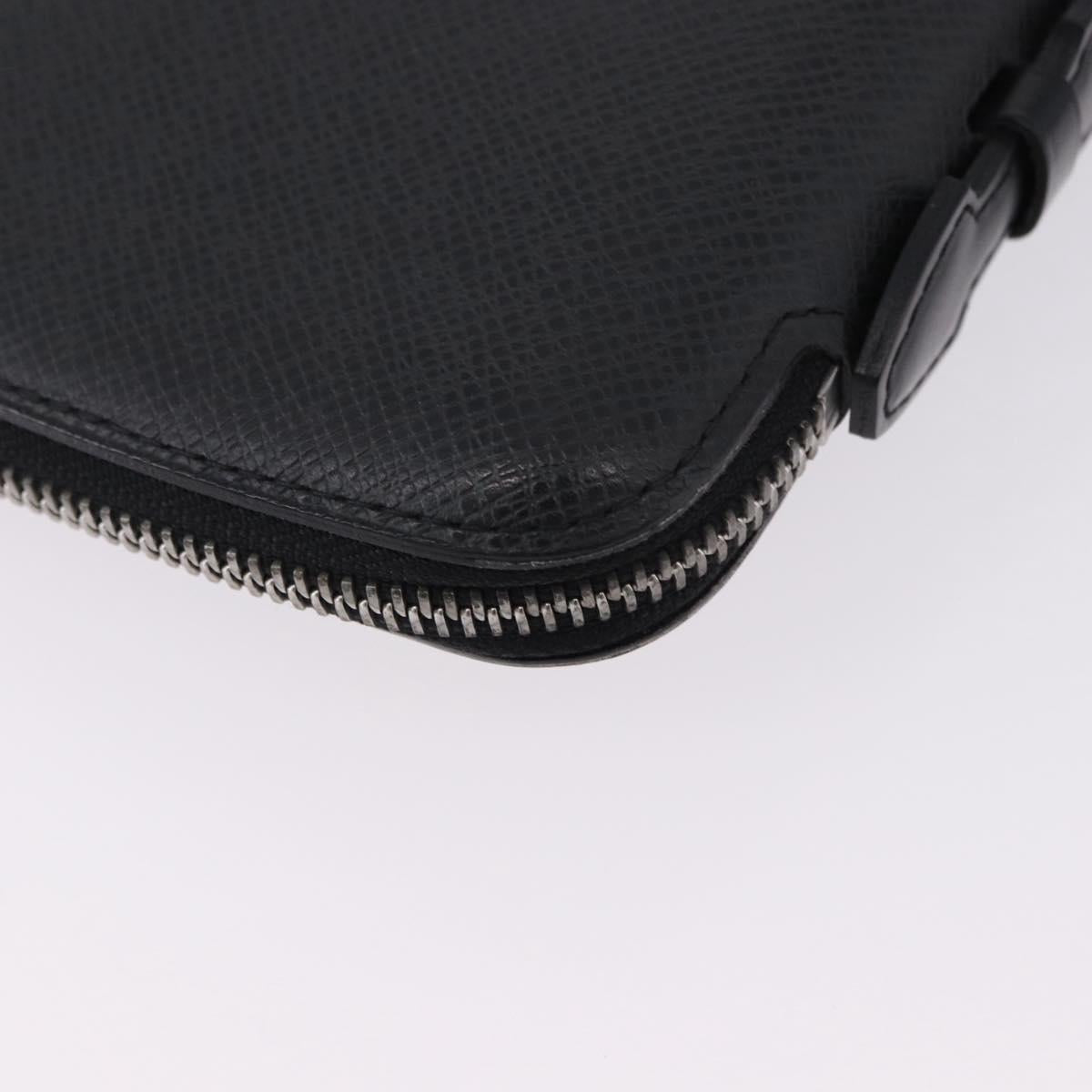 LOUIS VUITTON Taiga Organizer Atoll Travel Case Ardoise M30652 LV Auth 192114A